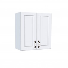 Corp superior 60 cu 2 usi pentru hota telescopica Zebra MDF alb